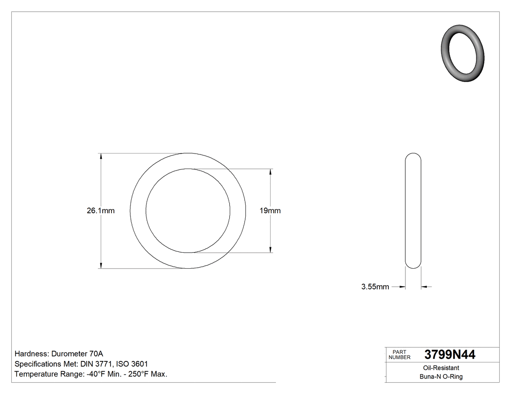 Technical drawing - 3799N44